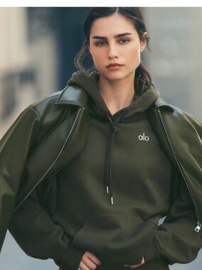 ALO Yoga Accolade Green Olive Hoodie SOLD OUT ONLINE